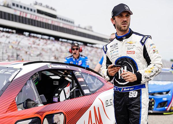 Con buenos recuerdos y enrachado, Daniel Suárez enfrenta el trióvalo de Pocono