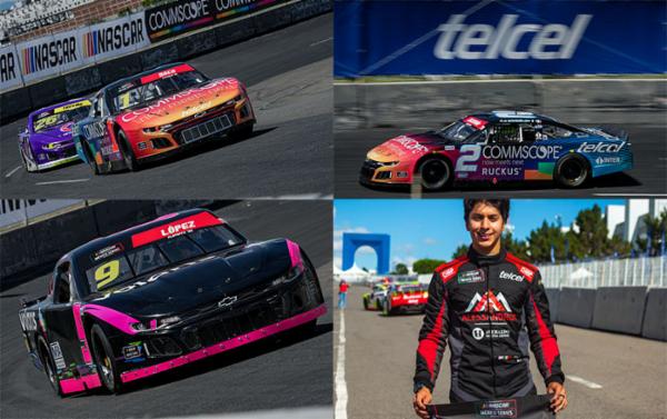 Eloy y Abraham avanzan en los playoffs de NASCAR México; Meza se estrena con un triunfo en Querétaro
