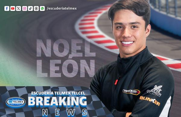 Noel Le&oacute;n se incorpora a Campos Racing para la temporada 2026 de F&oacute;rmula 2