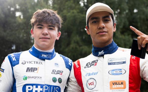 Jesse Carrasquedo y Emerson Fittipaldi cierran temporada de Eurocup-3 en Barcelona