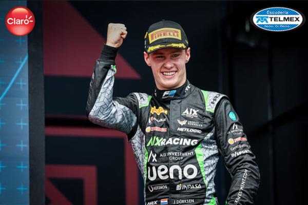 Se suma Joshua D&uuml;rksen a Escuder&iacute;a Telmex Telcel bajo la marca Claro