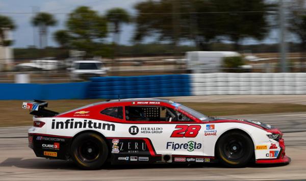 Gana Helio Meza en Sebring en la apertura de temporada 2026 de Trans Am Series