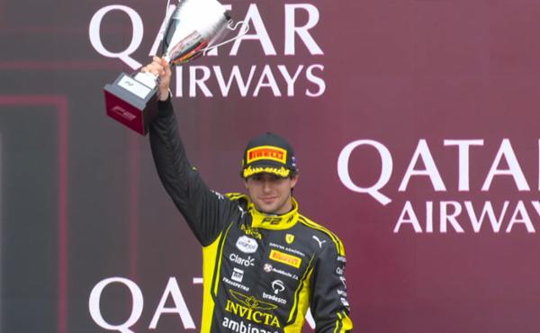 Rafael C&aacute;mara con podio en Australia, el tercero de Escuder&iacute;a Telmex Telcel en el arranque de F2