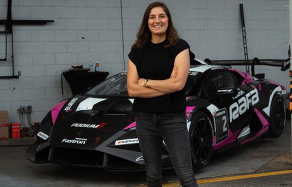 Tatiana Calder&oacute;n competir&aacute; en la Lamborghini Super Trofeo Norte Am&eacute;rica con el equipo Rafa Racing