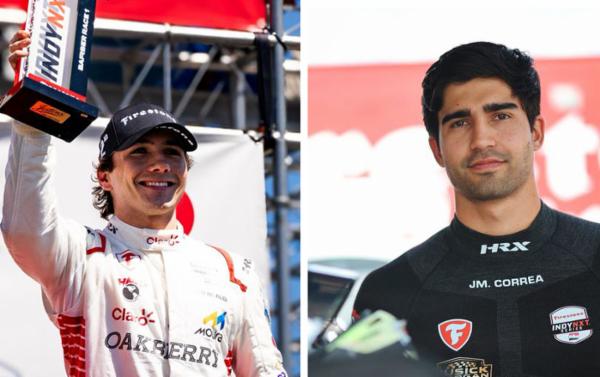 Enzo Fittipaldi cerca del doble podio en Alabama; Juan Manuel Correa, top-10