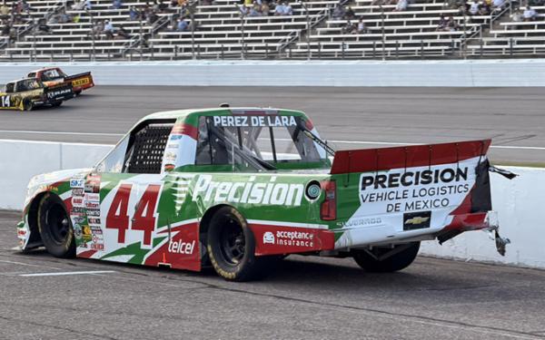 Andr&eacute;s P&eacute;rez de Lara sufre nuevo percance que acaba con sus aspiraciones en Rockingham