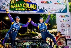 Triunfan Pancho Name y Armando Zapata en Rally Colima en RC4 y ratifican su campeonato 2025