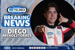 DIEGO MENDEZTORRES se integra a la plataforma m&aacute;s importante del automovilismo en Latinoam&eacute;rica: ESCUDER&Iacute;A TELMEX TELCEL.